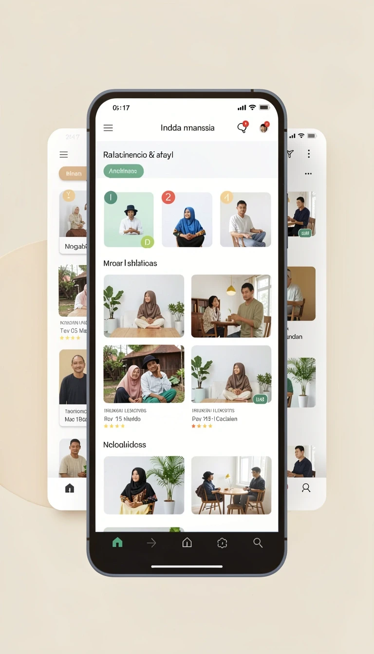 Tampilan utama aplikasi cv777 App APK Terbaru yang intuitif dan efisien.